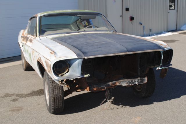 1967 mustang fastback factory 390/4 speed project