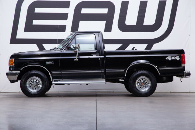 1991 ford f-150 4x4 72396 miles black 8 cylinder engine automatic