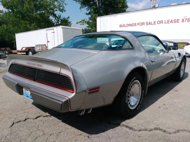 1979 pontiac firebird trans am 10th anniversary le 4-speed 40456 original miles!