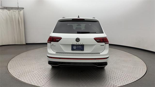 2022 volkswagen tiguan 2.0t se r-line black