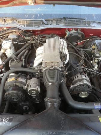 1988 iroc z28 with 350 engine and 5spd trans