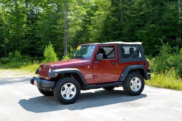 2012 jeep wrangler sport 4x4 sport 2dr suv for sale in bridgton, maine