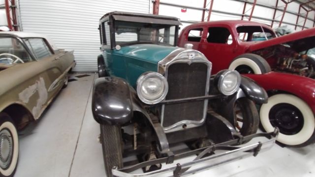 1928 buick sedan straight 6 cylinder parked 2010 drove project stored 10 years
