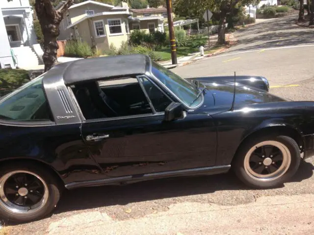 1978 porsche targa 911 sc black