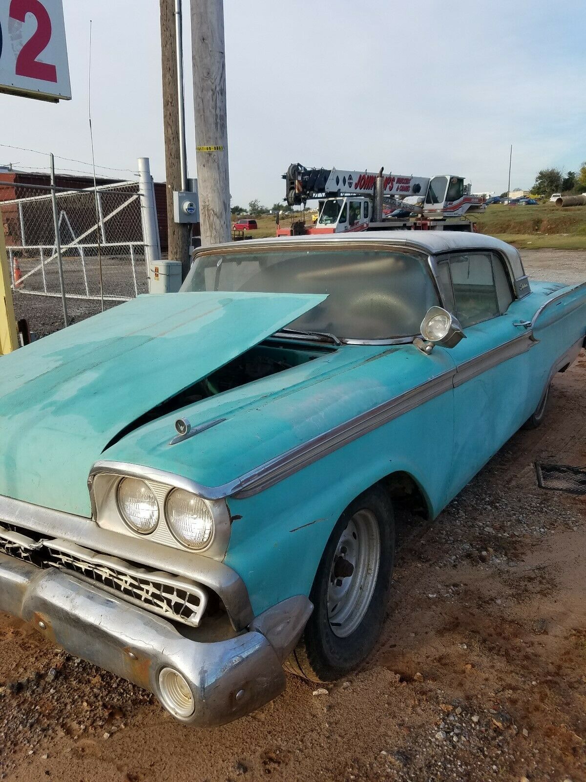 1959 ford fairlane 500 skyliner retractible hard top convertible