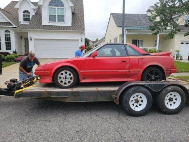 1889 toyota mr2 supercharged t-top (does not run)
