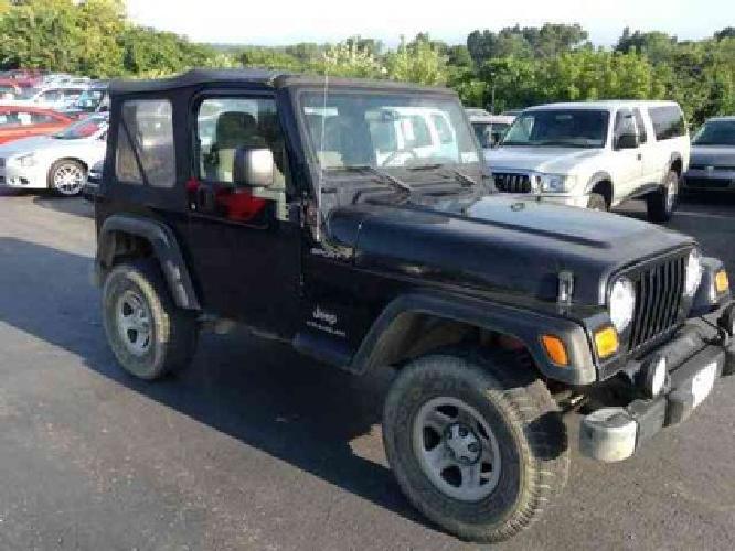 2004 jeep wrangler 2dr sport in irwin, pa