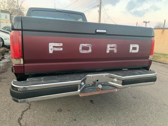 1990 ford f-150 custom six cylinder short box 4x2 automatic no rust no reserve