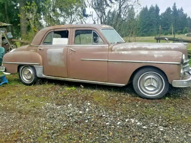 six, 3 spd older interior restoration, straight and solid not running no reserve