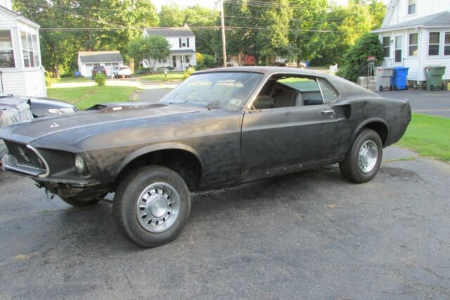 1969 mustang mach 1, 351 w 4v, m code, 4 speed, solid body all new metal