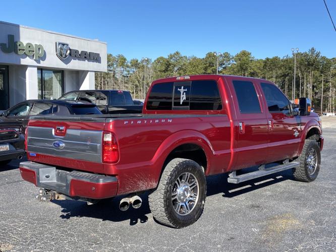 used 2013 ford f250 platinum griffin, ga 30223 for sale in griffin, georgia