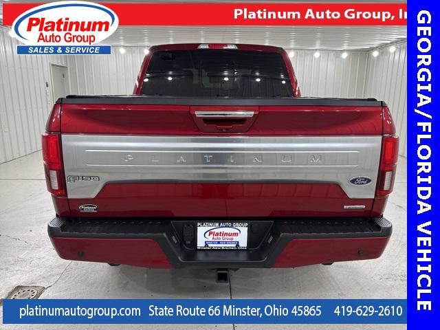 2018 ford f-150 platinum