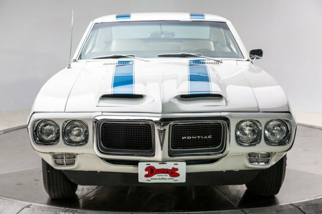 1969 pontiac trans am 400 ram air iii v8 3 speed automatic coupe white
