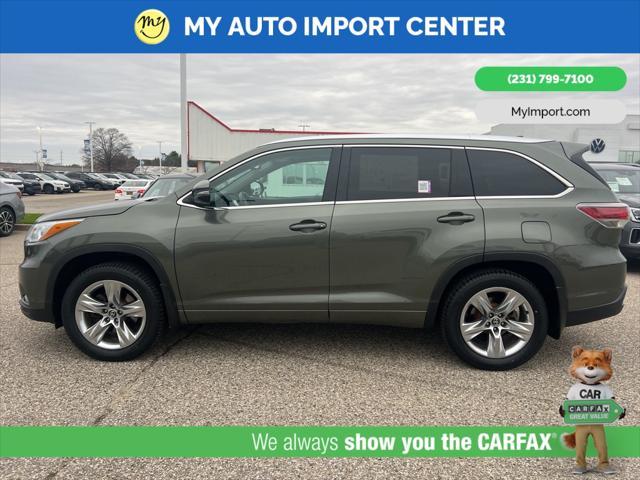 2016 toyota highlander limited platinum