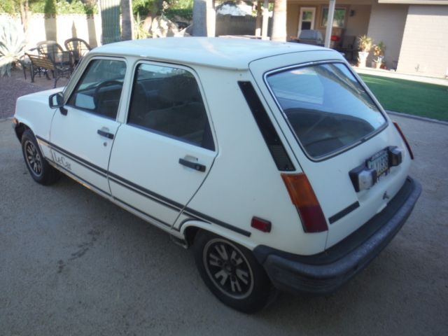 1982 renault (american motors) lecar (r5) 4 door