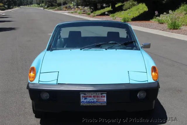 1973 porsche 914, 2.0 litre engine, recent restoration, olympic blue