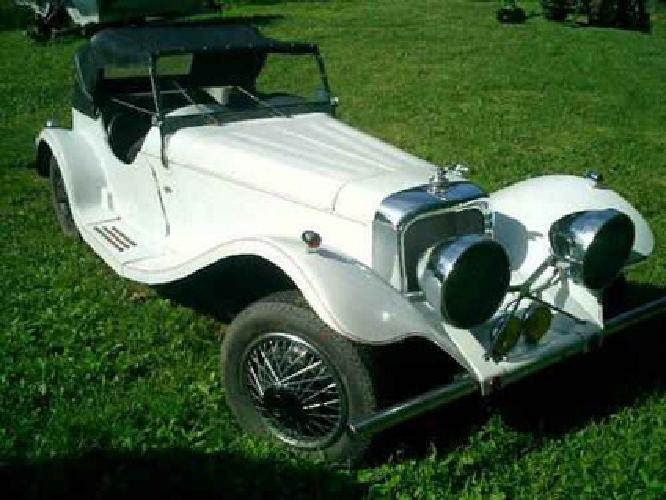 1937 jaguar ss100 convertible kit car rat rod hot vw in hornell, ny