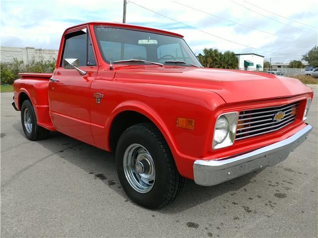 1968 chevrolet c-10 stepside 0 miles red pickup 396 v8 big block automatic