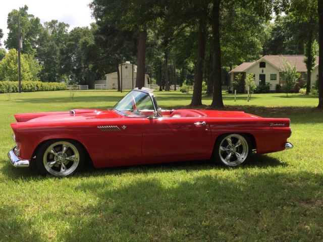 1955 ford thunderbird amazing restmod. truly a beast like no other!