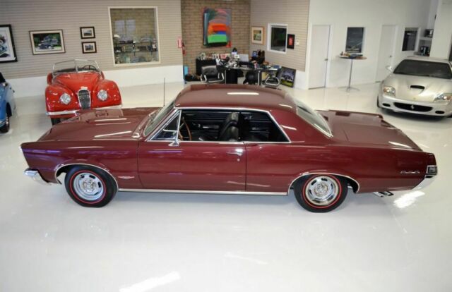 1965 pontiac gto tri-power hardtop coupe 9800 miles manual