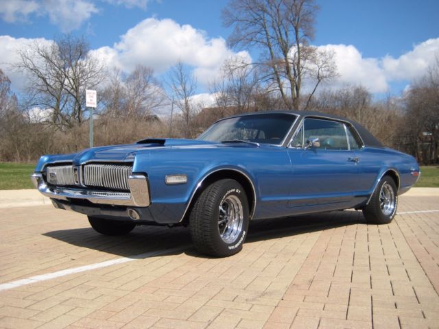 1968 mercury cougar factory "x" code big block,very nice car!
