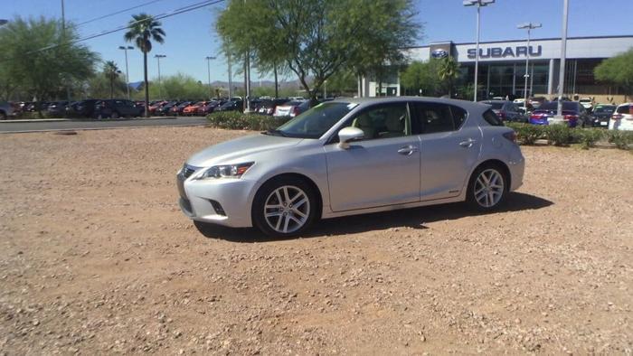 used 2015 lexus ct 200h tucson, az 85704 for sale in tucson, arizona