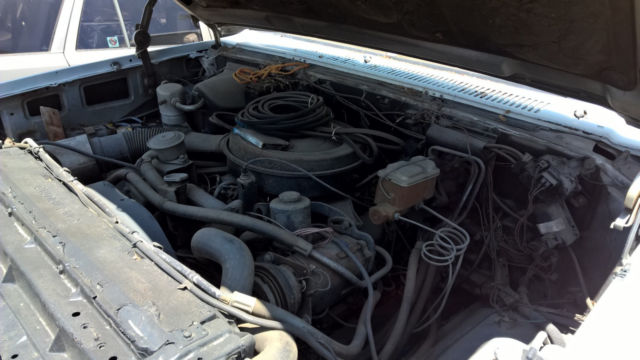 1984 chevy pick up scotsdale c 10 6.2 diesel engine