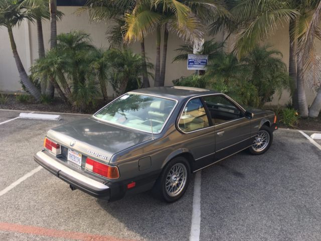 1986 bmw 635csi 635 csi manual 6 - series shark