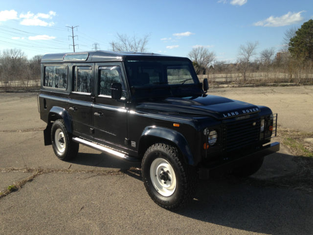 1989 defender 110 2.5 turbo diesel 5 speed with clean chassis & undercarriage