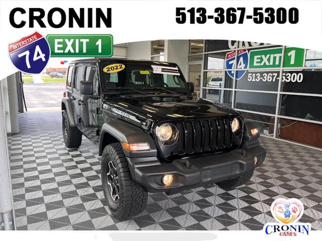 2022 jeep wrangler unlimited sport