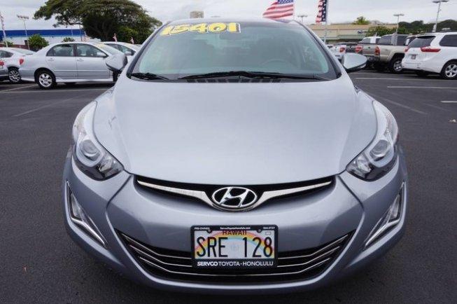 2015 hyundai elantra limited sedan for sale in honolulu, hawaii