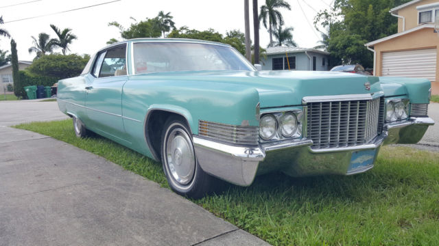 1970 cadillac 2 door coupe de ville
