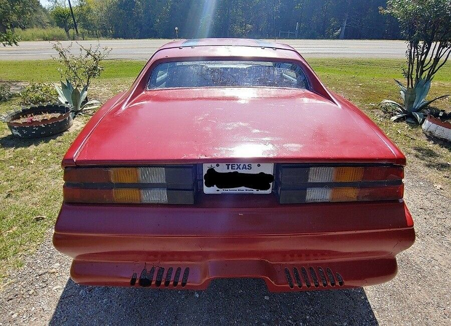 1988 chevrolet camaro coupe red rwd automatic rs