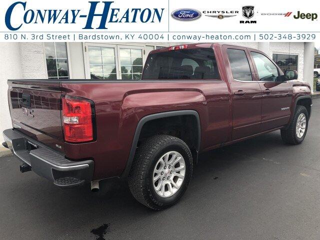 used 2016 gmc sierra 1500 4x4 double cab sle bardstown, ky 40004 for sale in bardstown, kentucky