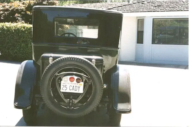 1925 cadillac 2 door coach restored v8 75k original miles