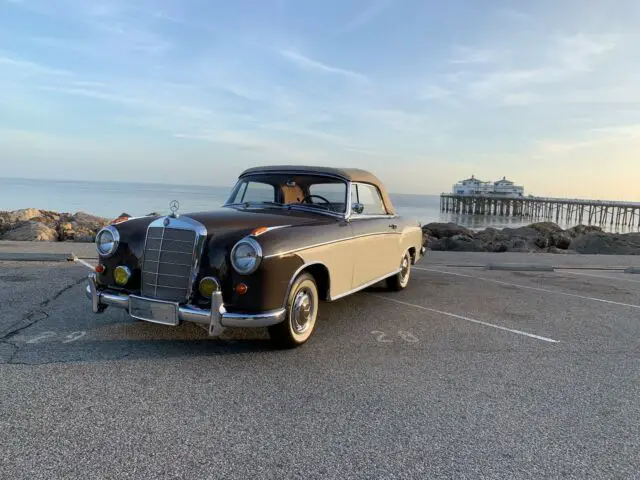 1957 mercedes-benz 220s cabriolet