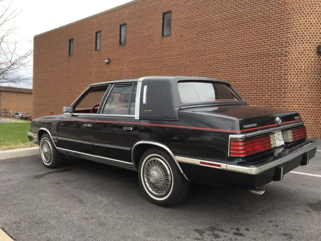 1985 chrysler new yorker black original
