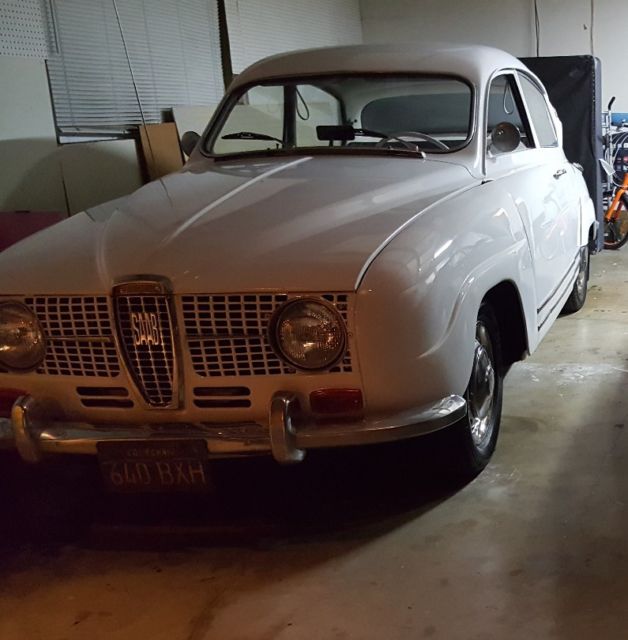 1967 saab 96 v4 restored classic, runs and drives great