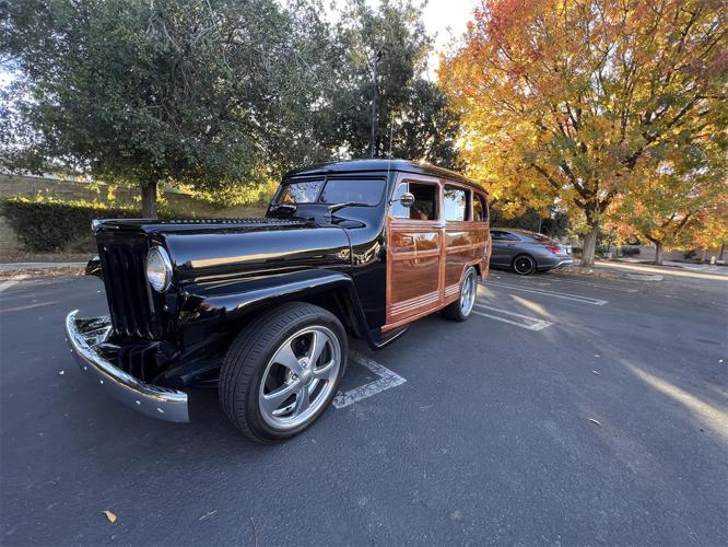 1947 willys jeep wagon in brentwood, california