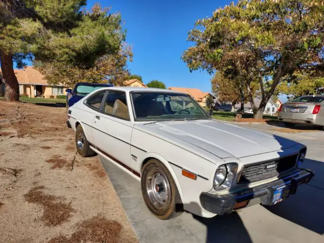 1977 toyota corolla 4 cylinder sr5 sports coupe 2dr te51
