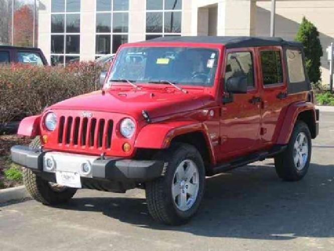 2010 jeep wrangler unlimited sahara in dublin, oh