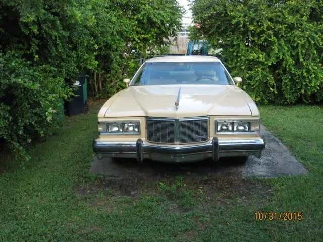 1976 pontiac bonneville brougham coupe 2-door 6.6l