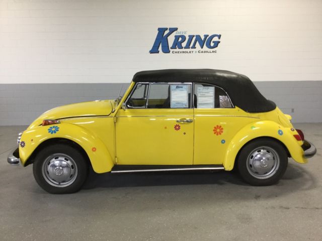 1971 unrestored volkswagen beetle convertible