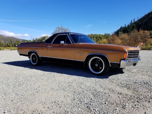 1972 chevy el camino 383 stroker factory ac no reserve auction bid now!