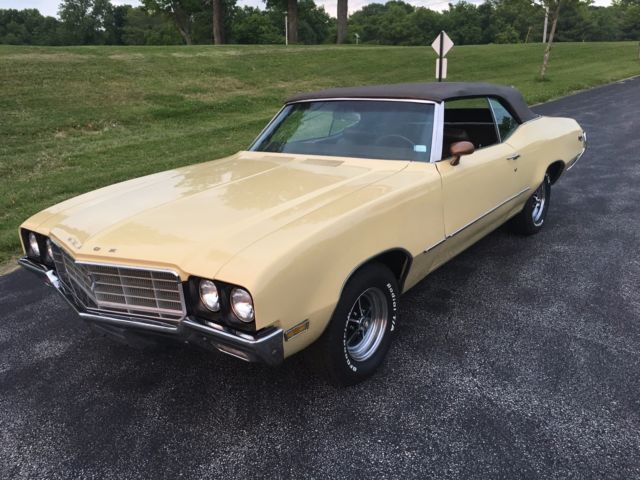 numbers matching!! 1970 buick skylark convertible custom