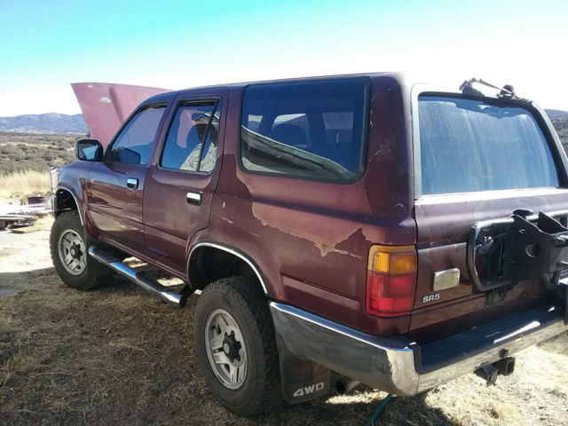 1991 toyota 4runner sr5 v6 3.0l - complete and runs - bad headgasket