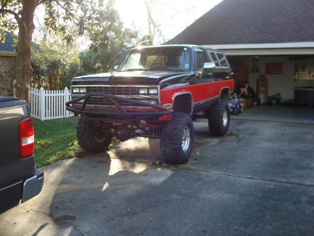 1990 k5 blazer 1 ton crawler, lifted dana 60, 14 bolt, swamper iroks