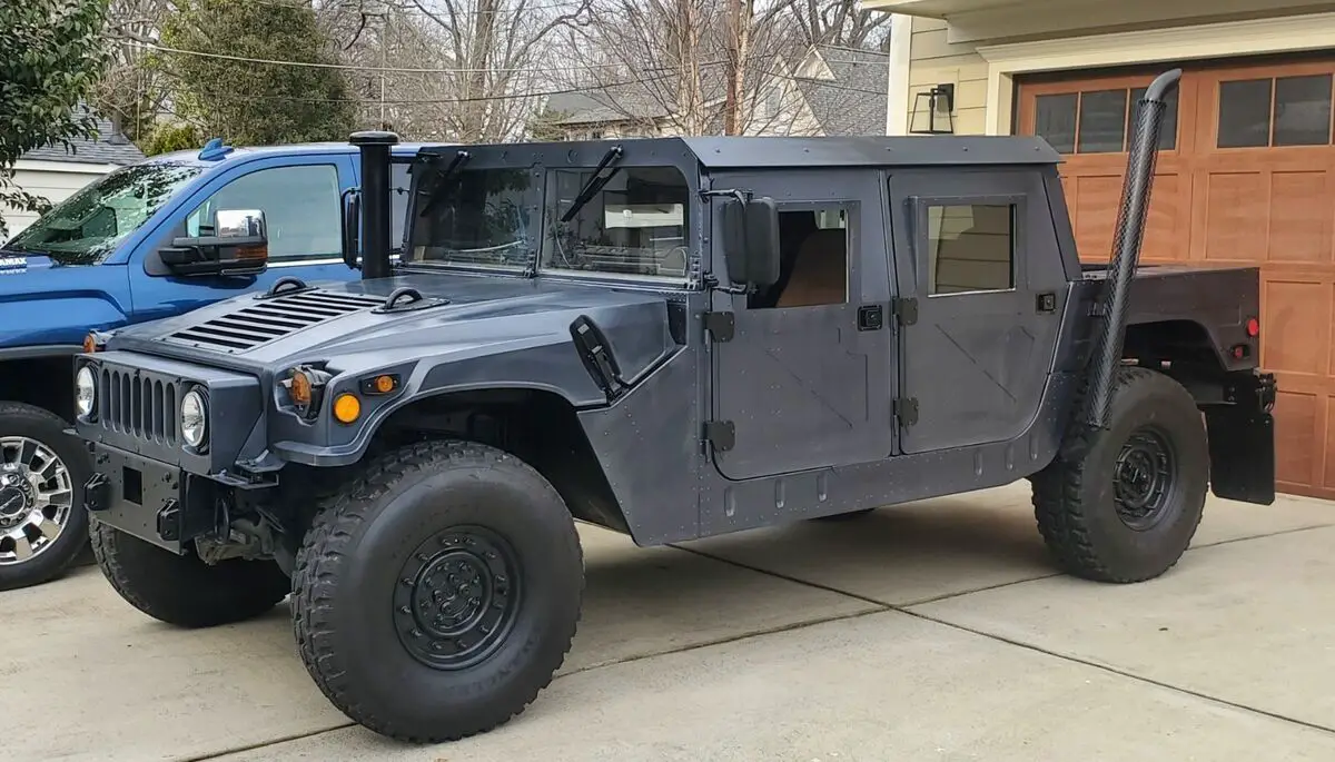 2007 hmmwv humvee 4 door hardtop m1152