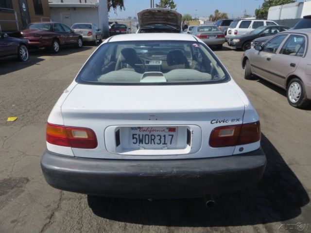 1993 honda civic ex used 1.6l i4 16v manual coupe no reserve