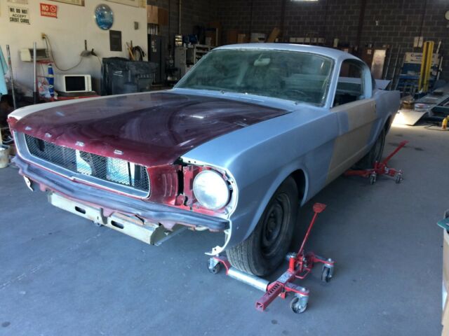 1965 mustang fastback 2+2 restomod project